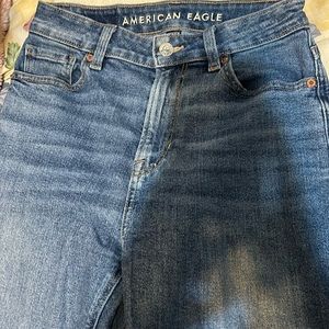 American Eagle mom jeans, size 0